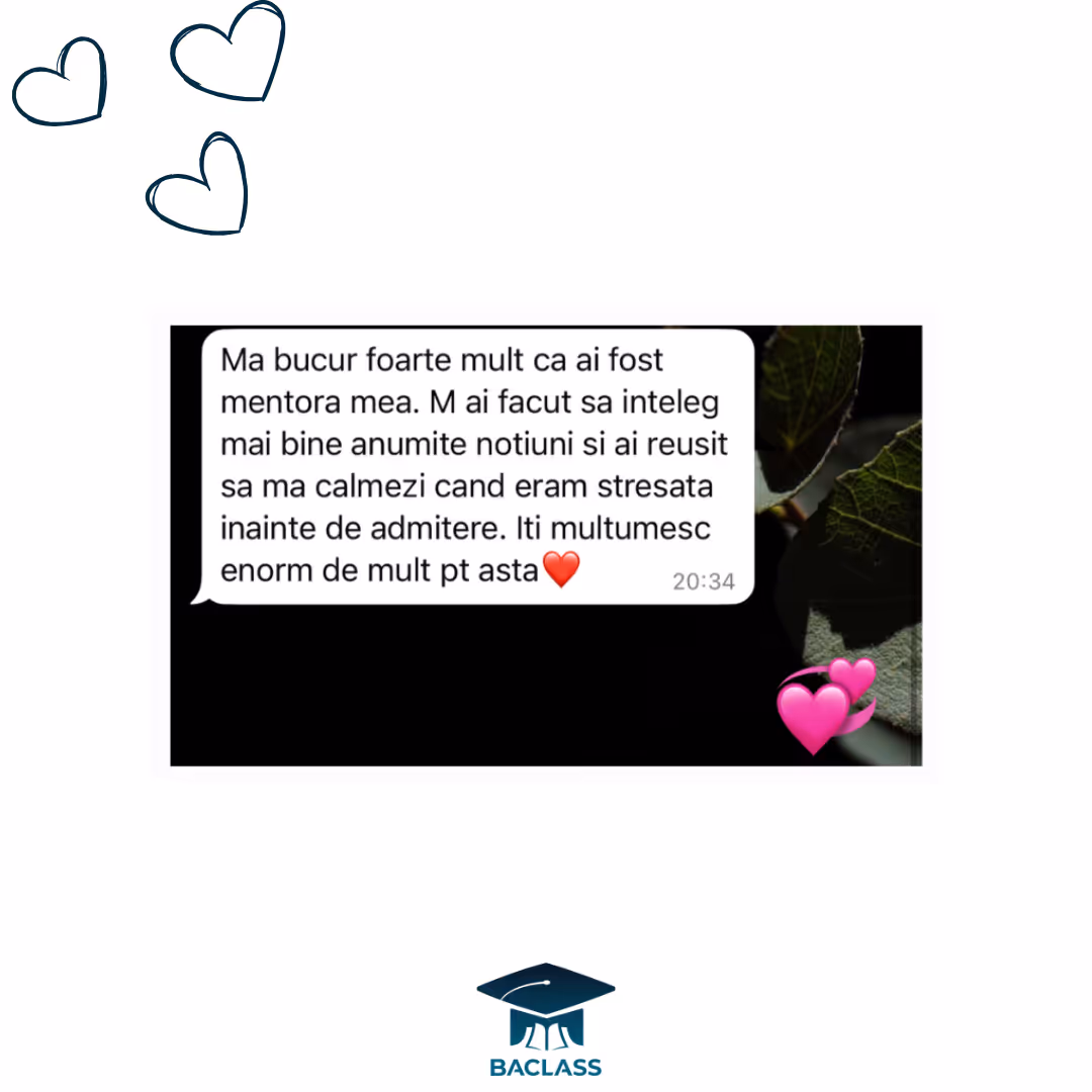 testimoniale bacalaureat