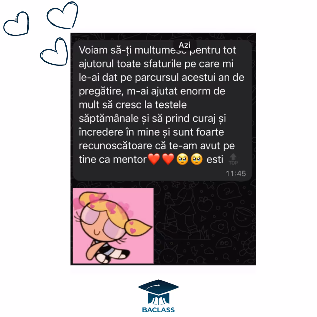 testimoniale bacalaureat