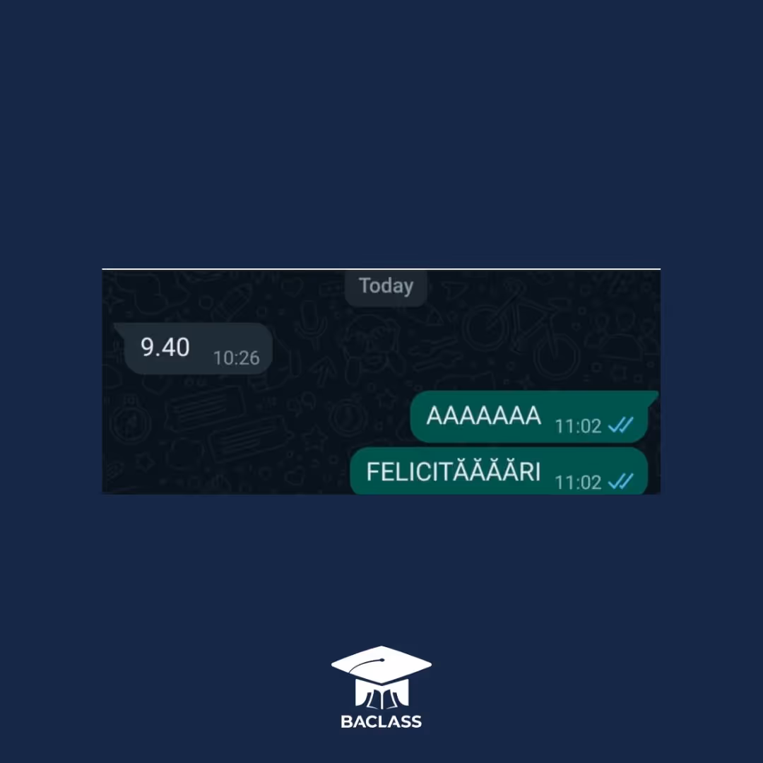testimoniale bacalaureat